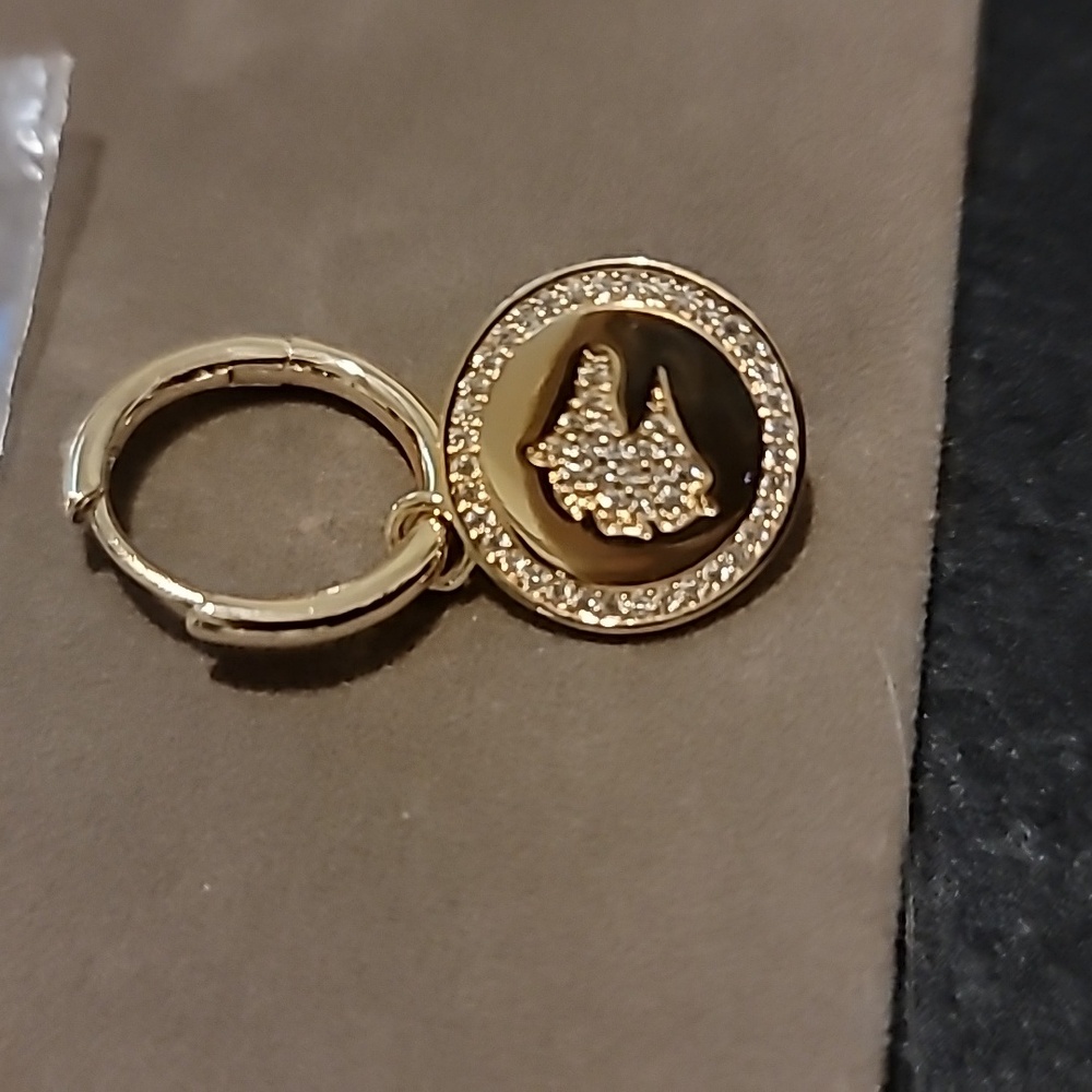 14k plated horse earrings NIP - Picture 4 of 5